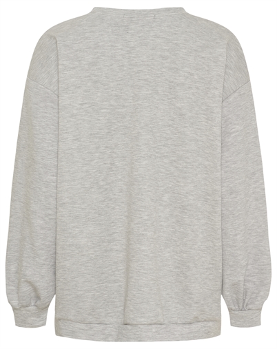 Marta du Chateau - MDChibiscus Sweatshirt - Grey/Yellow